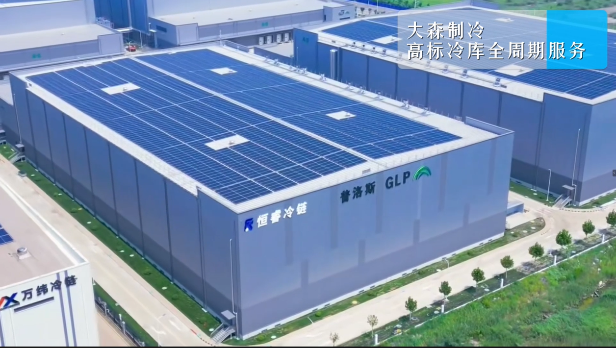 天津普洛斯冷鏈項目收官！大森制冷高標冷庫解決方案添實踐新例